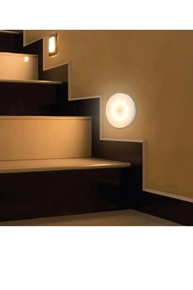  Hareket Sensörlü Led Lamba – Mıknatıslı & Şarjlı, Kablosuz Aydınlatma